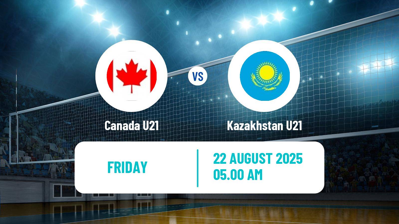 Volleyball World Championship U21 Volleyball Canada U21 - Kazakhstan U21
