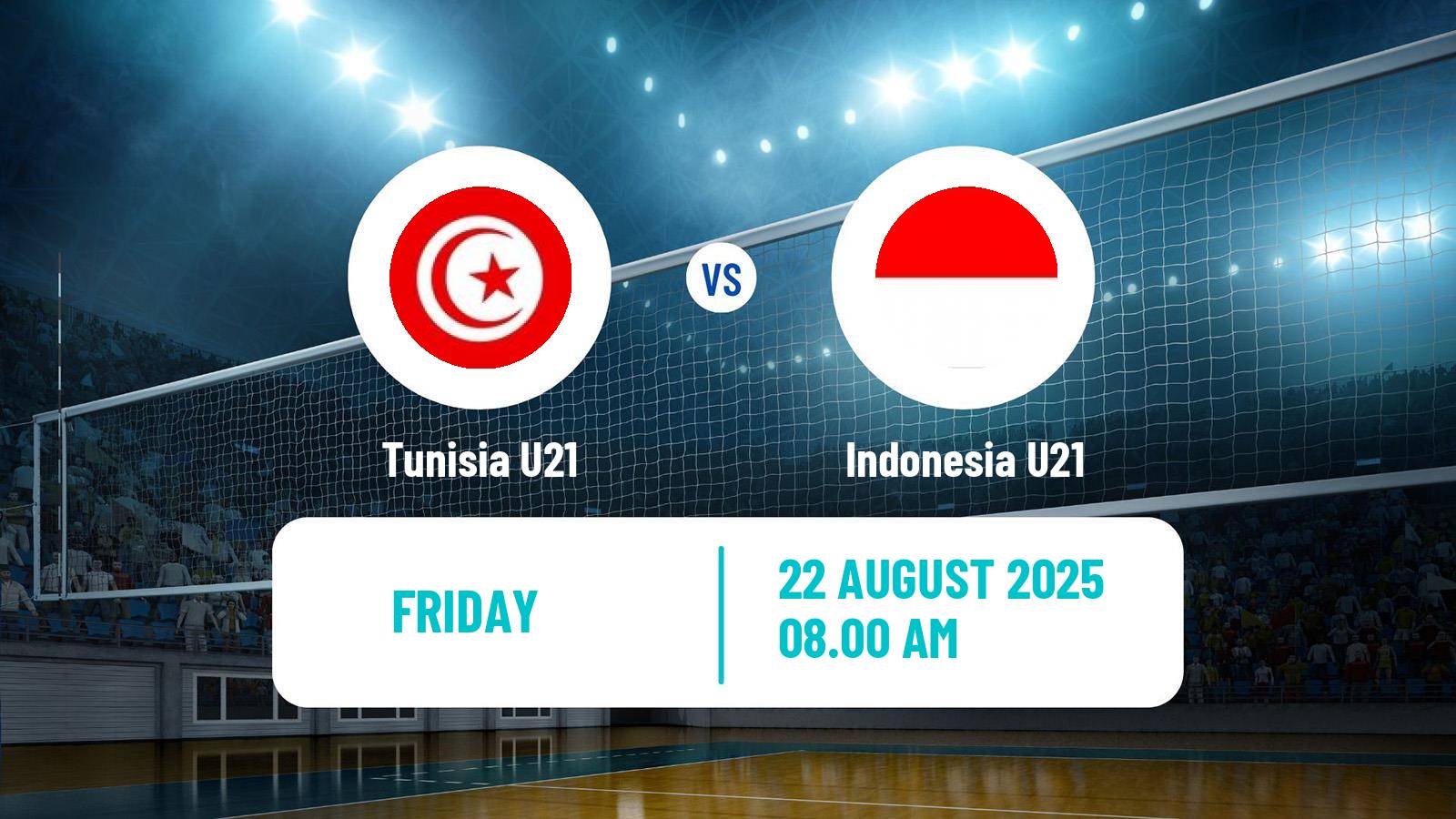 Volleyball World Championship U21 Volleyball Tunisia U21 - Indonesia U21