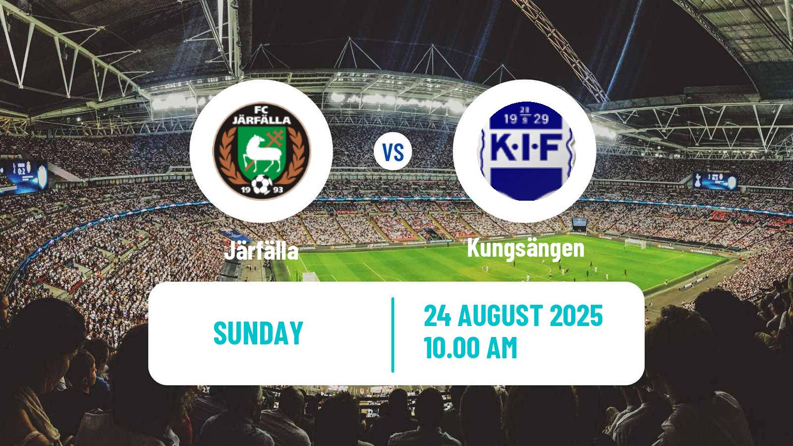 Soccer Swedish Division 2 - Norra Svealand Järfälla - Kungsängen