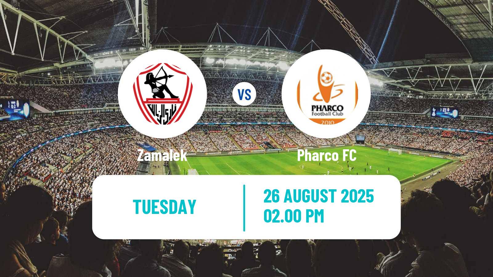 Soccer Egyptian Premier League Zamalek - Pharco