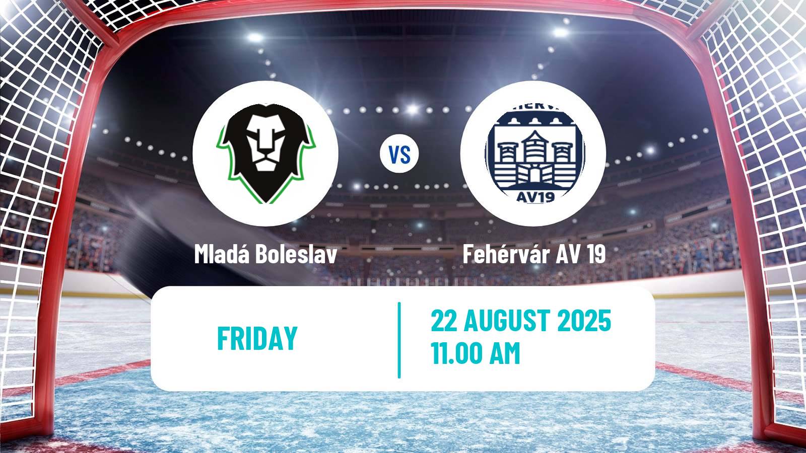 Hockey Club Friendly Ice Hockey Mladá Boleslav - Fehérvár AV 19