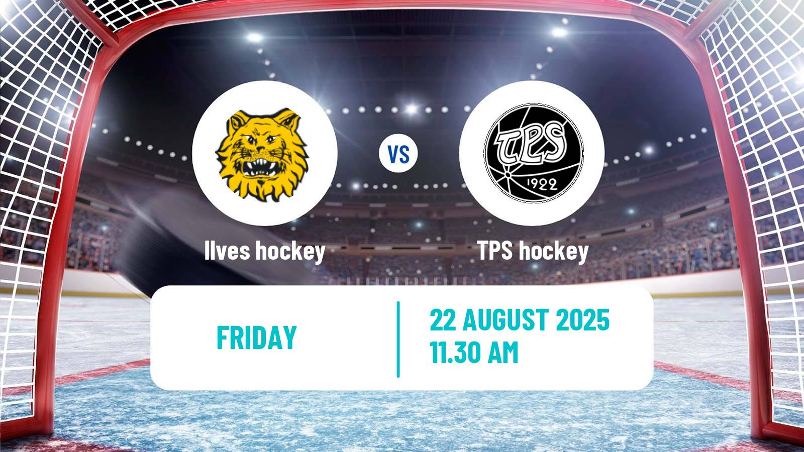 Hockey Club Friendly Ice Hockey Ilves - TPS