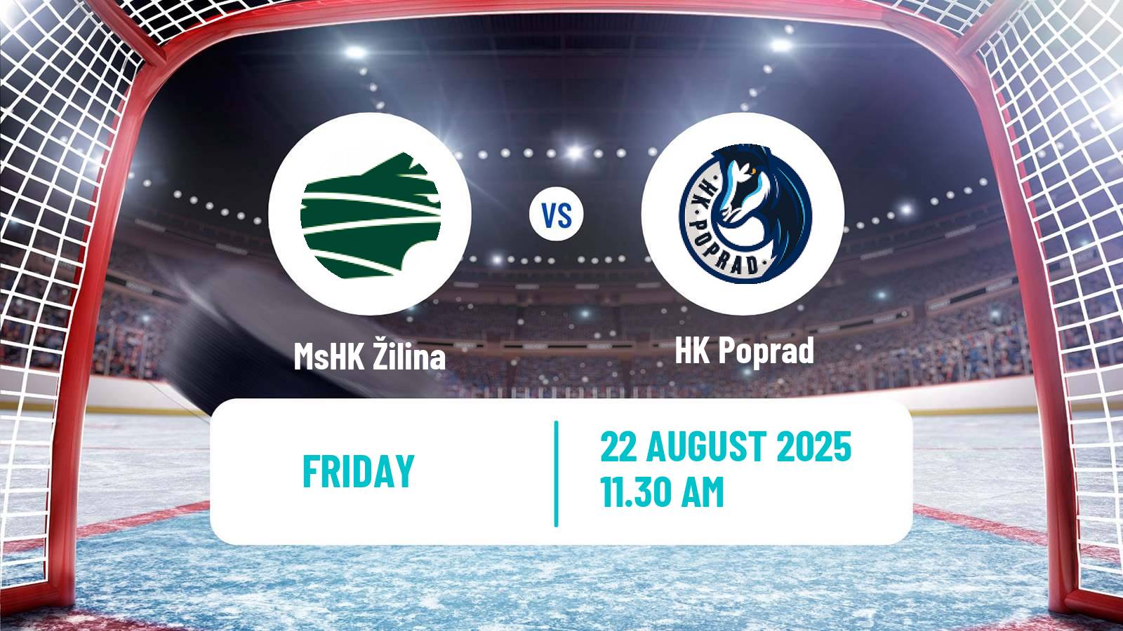 Hockey Club Friendly Ice Hockey MsHK Žilina - Poprad
