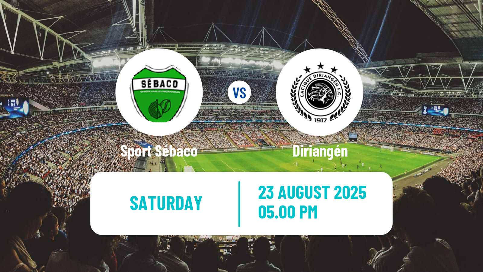 Soccer Nicaraguan Liga Primera Sport Sébaco - Diriangén