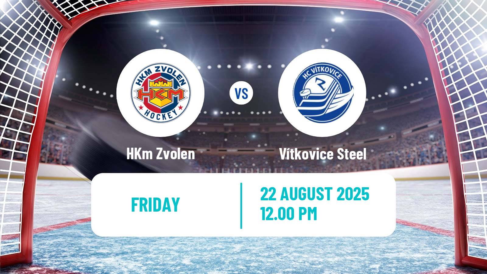 Hockey Club Friendly Ice Hockey Zvolen - Vítkovice Steel