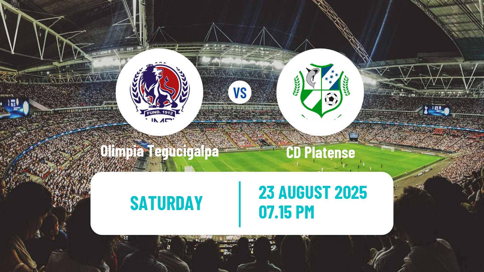 Soccer Honduras Liga Nacional Olimpia Tegucigalpa - Platense
