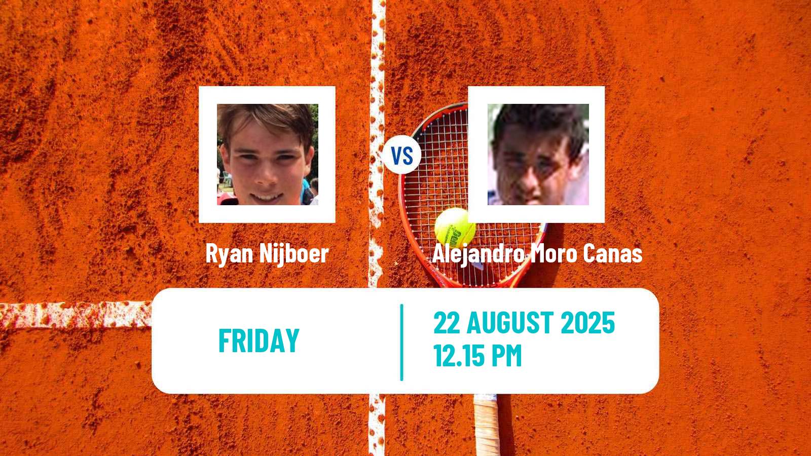 Tennis ITF M25 Santander Men Ryan Nijboer - Alejandro Moro Canas