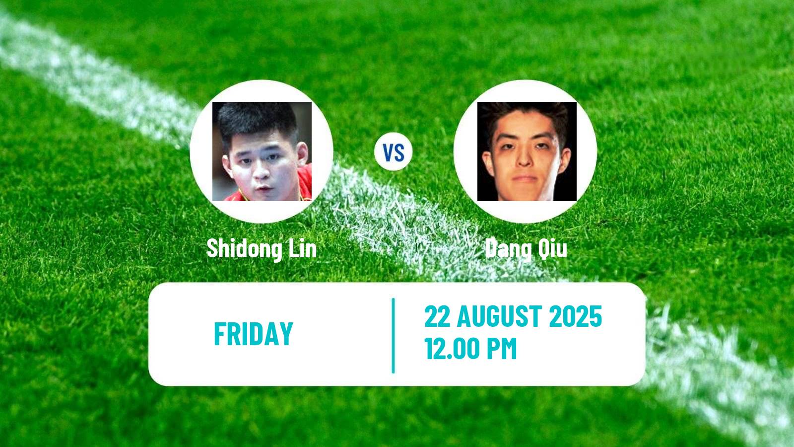 Table tennis Europe Smash Sweden Men Shidong Lin - Dang Qiu