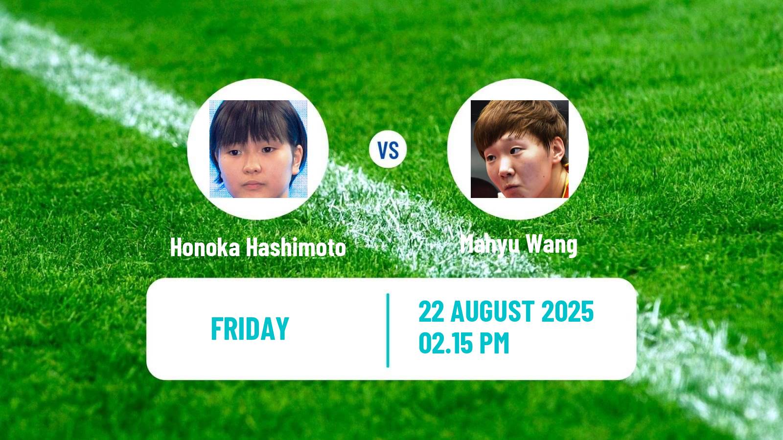 Table tennis Europe Smash Sweden Women Honoka Hashimoto - Manyu Wang