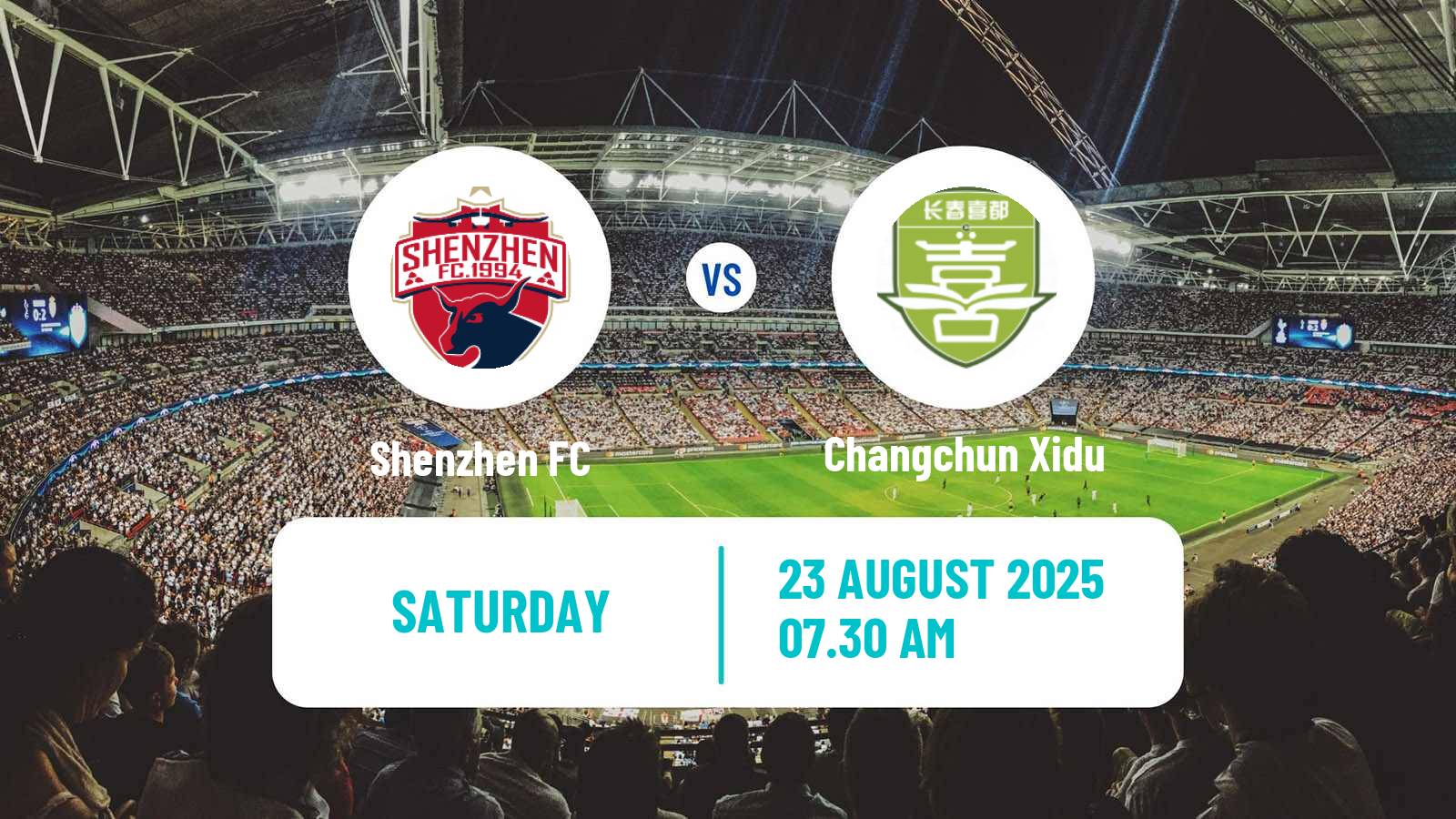 Soccer Chinese Yi League Shenzhen - Changchun Xidu