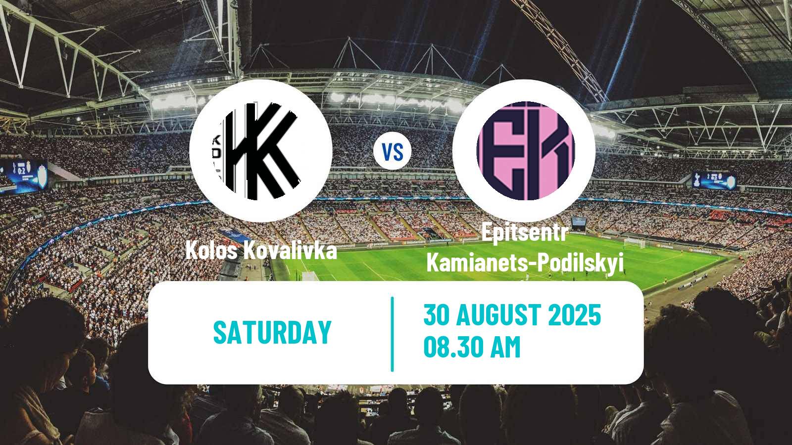 Soccer Ukrainian Premier League Kolos Kovalivka - Epitsentr Kamianets-Podilskyi
