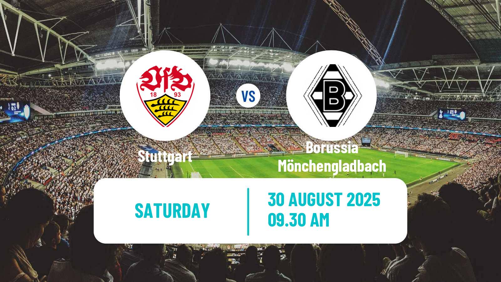 Soccer German Bundesliga Stuttgart - Borussia Mönchengladbach