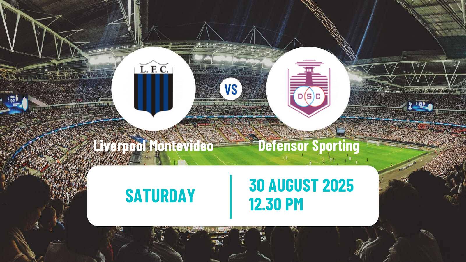 Soccer Uruguayan Primera Division Liverpool Montevideo - Defensor Sporting