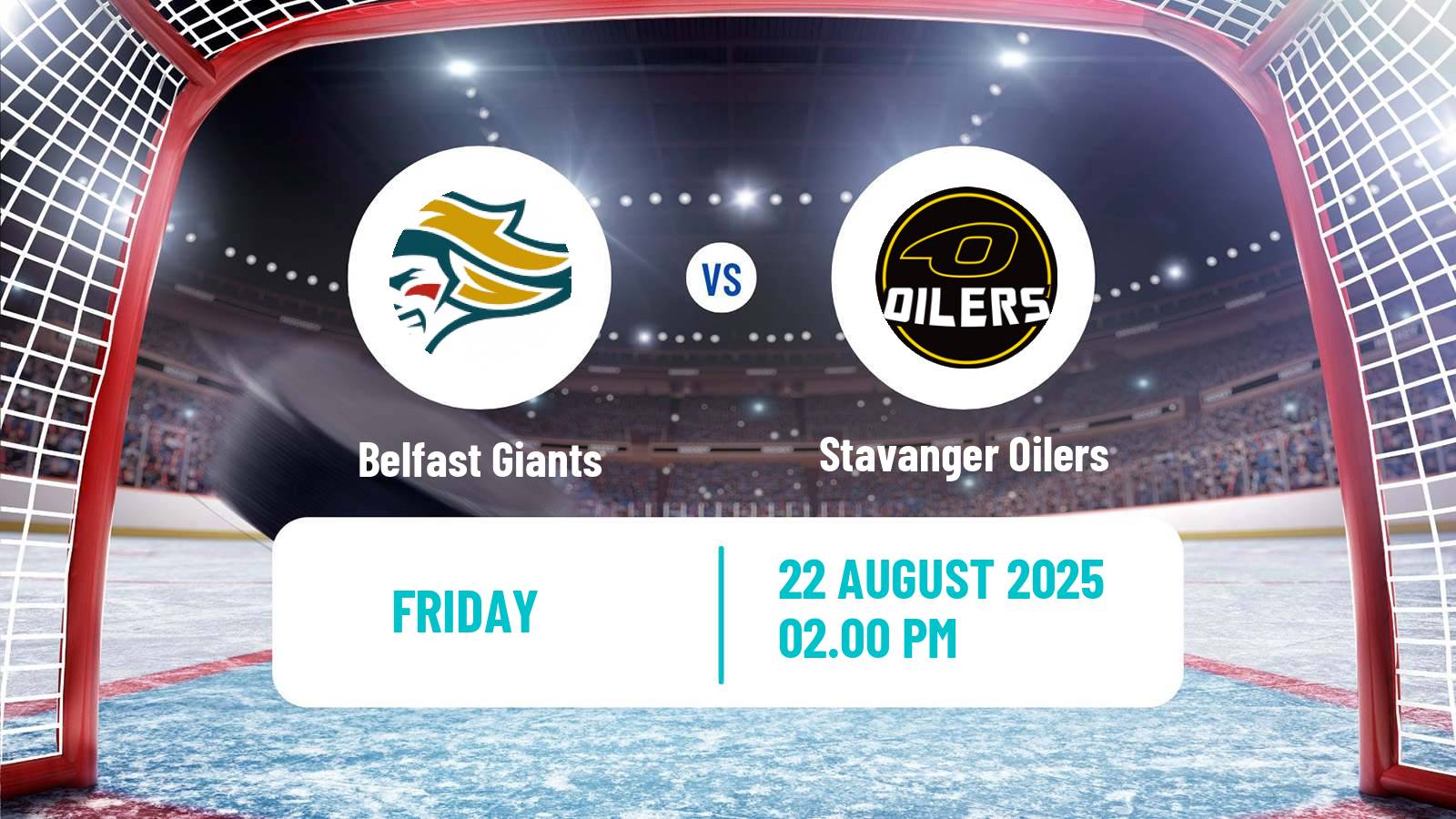 Hockey Club Friendly Ice Hockey Belfast Giants - Stavanger Oilers