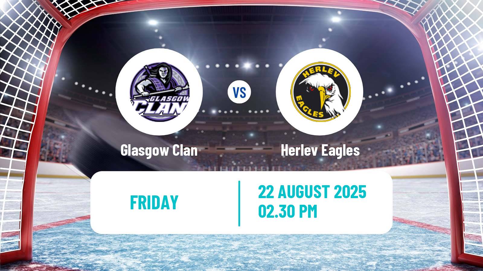 Hockey Club Friendly Ice Hockey Glasgow Clan - Herlev Eagles