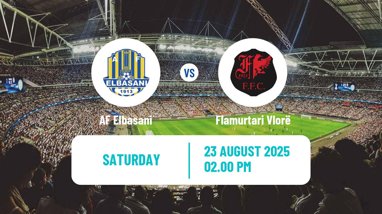 Soccer Albanian Super League AF Elbasani - Flamurtari Vlorë