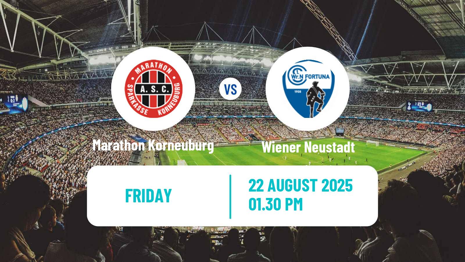Soccer Austrian Landesliga Niederosterreich Marathon Korneuburg - Wiener Neustadt