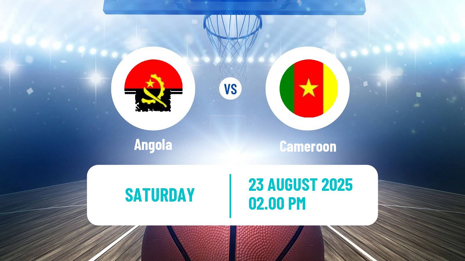 Basketball African Championship Basketball Angola - Cameroon