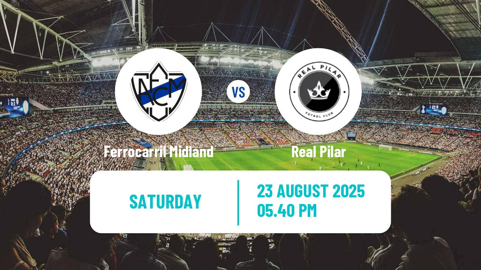 Soccer Argentinian Primera B Ferrocarril Midland - Real Pilar