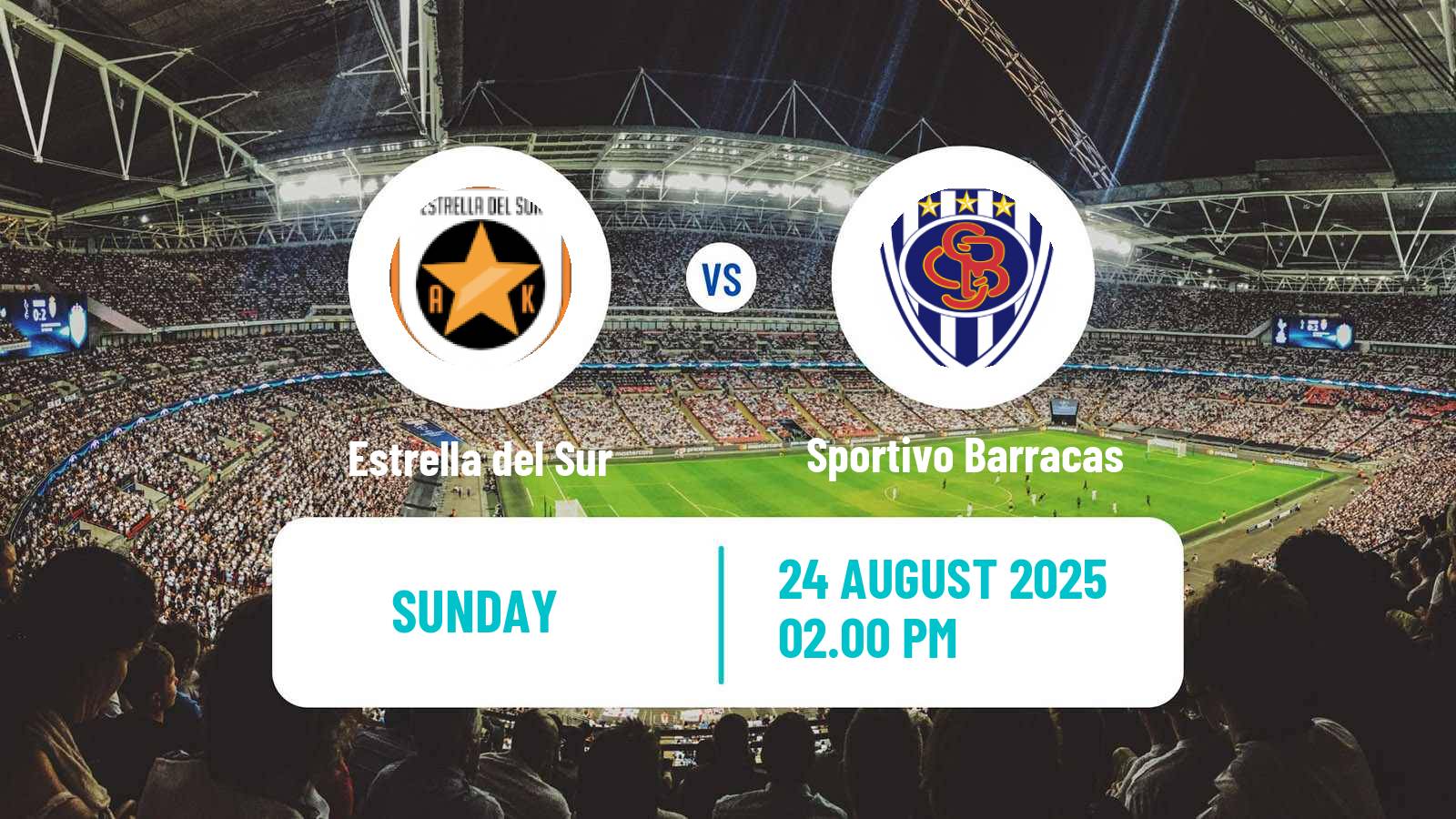 Soccer Argentinian Primera C Estrella del Sur - Sportivo Barracas