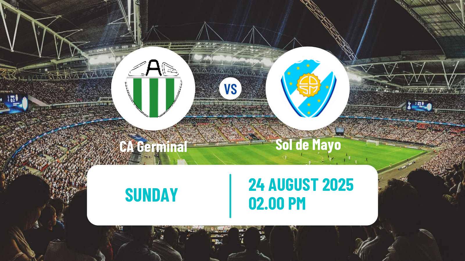 Soccer Argentinian Torneo Federal Germinal - Sol de Mayo
