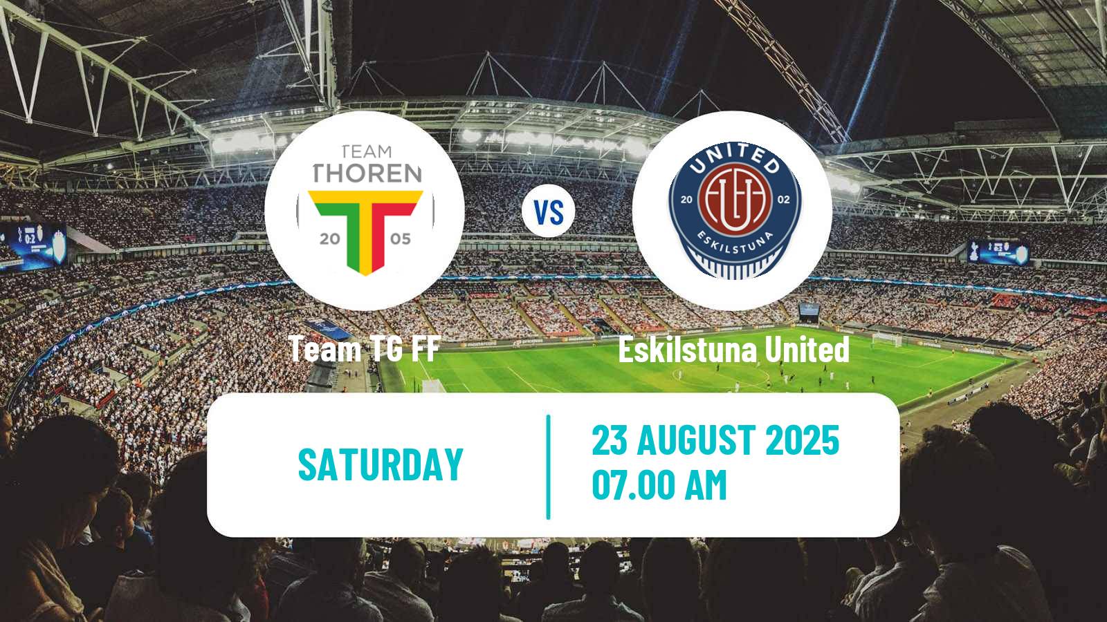 Soccer Swedish Elitettan Women Team TG FF - Eskilstuna United
