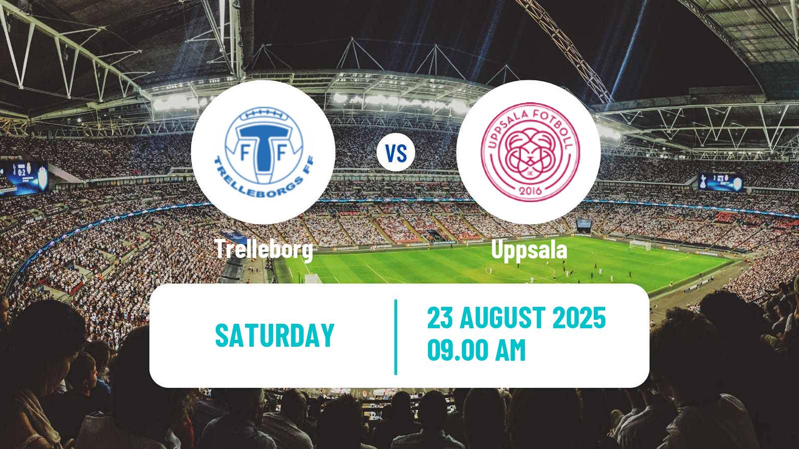 Soccer Swedish Elitettan Women Trelleborg - Uppsala
