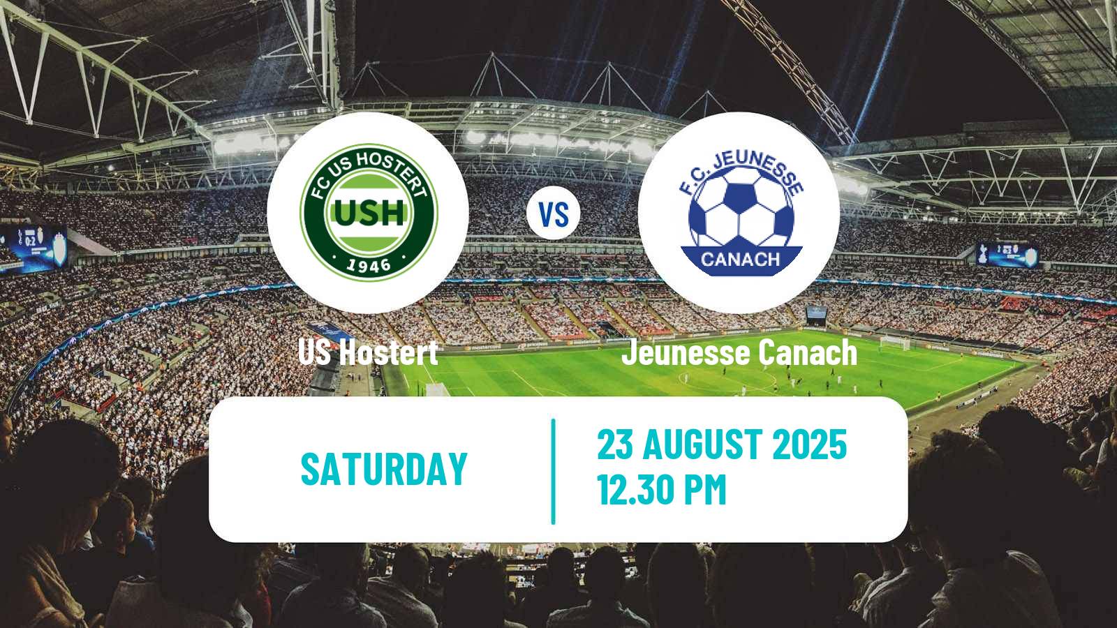 Soccer Luxembourg National Division Hostert - Jeunesse Canach