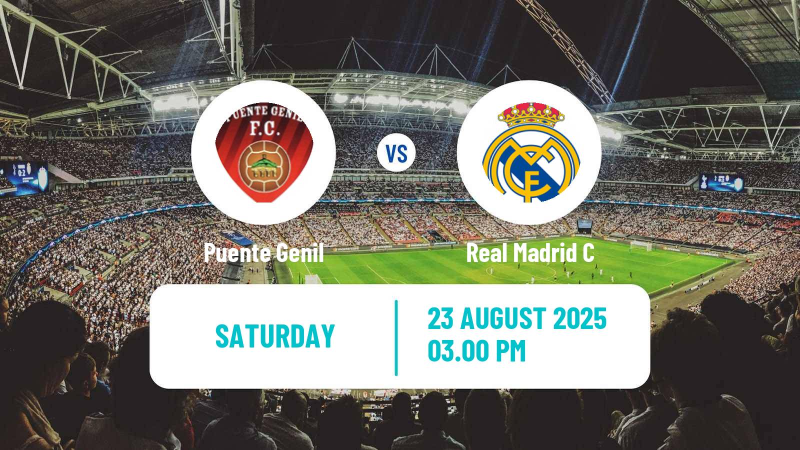Soccer Club Friendly Puente Genil - Real Madrid C