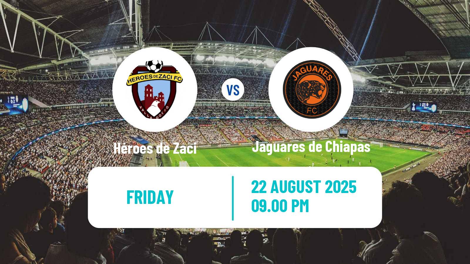 Soccer Mexican Liga Premier Serie A Héroes de Zaci - Jaguares de Chiapas