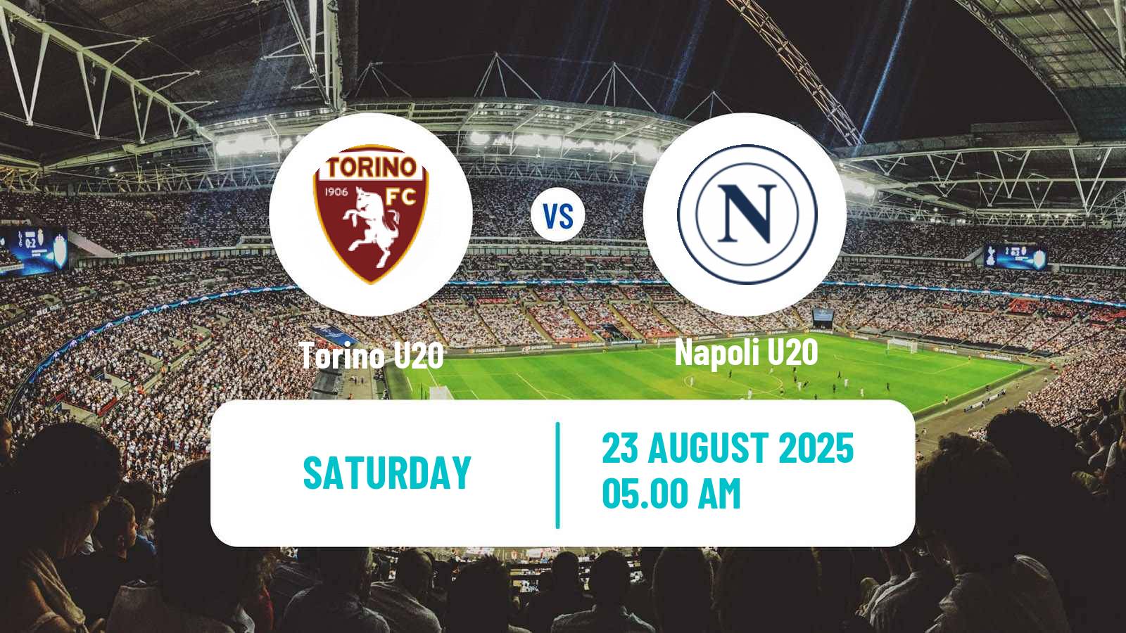 Soccer Italian Primavera 1 Torino U20 - Napoli U20