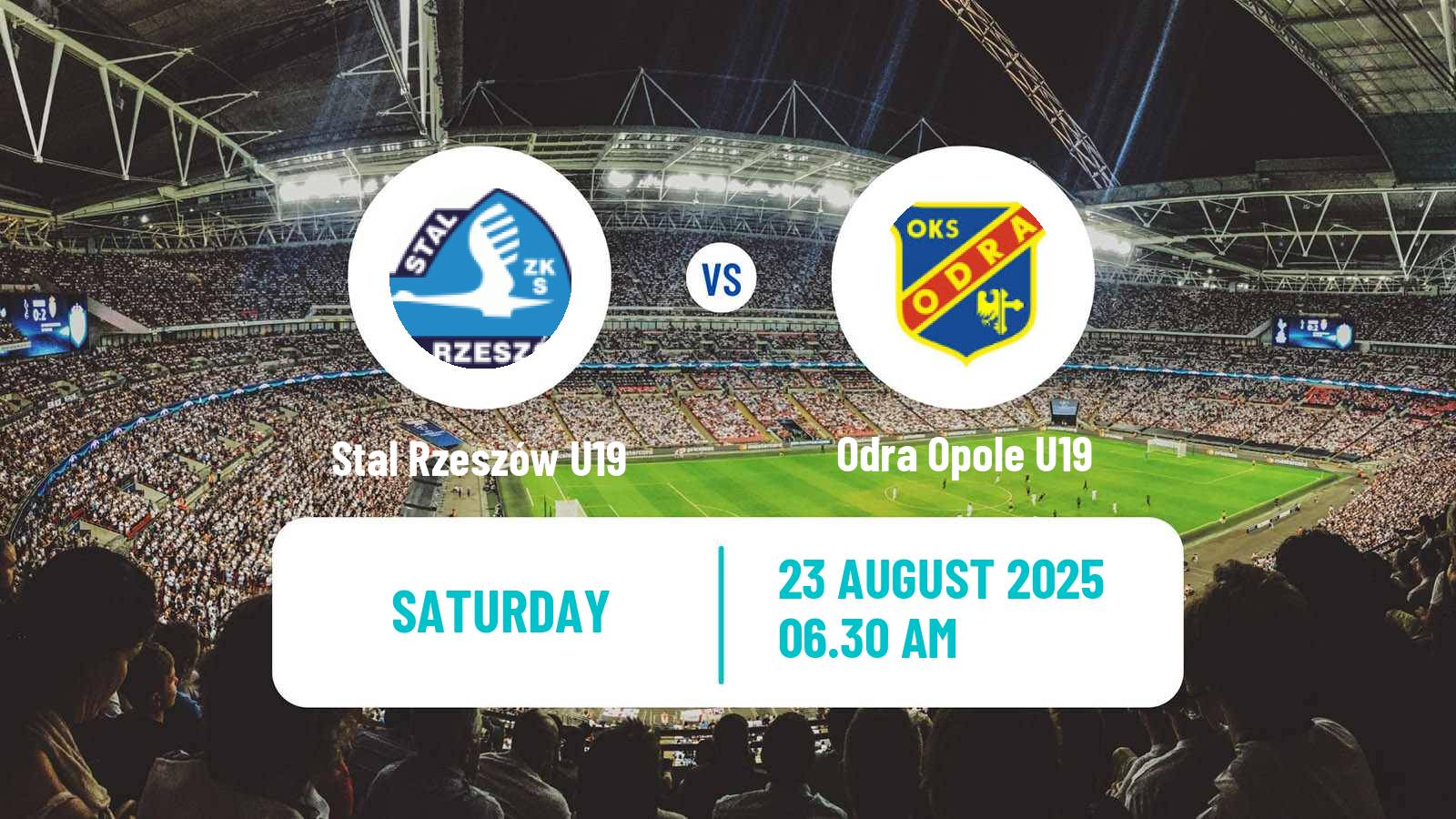 Soccer Polish Central Youth League Stal Rzeszów U19 - Odra Opole U19