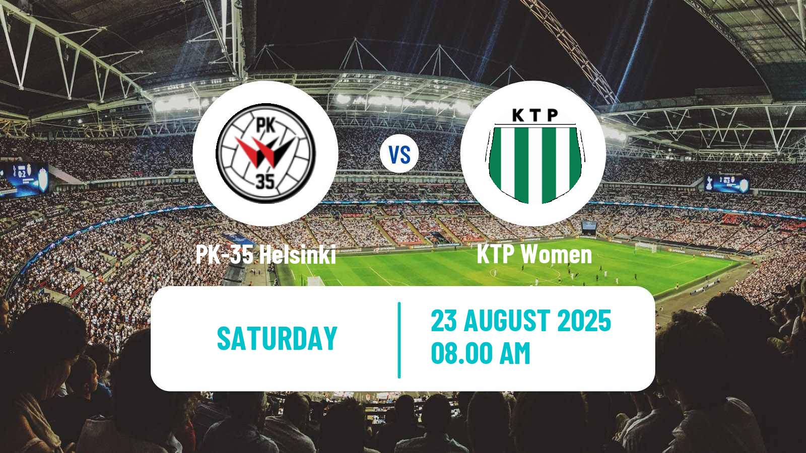 Soccer Finnish Kansallinen Liiga Women PK-35 Helsinki - KTP