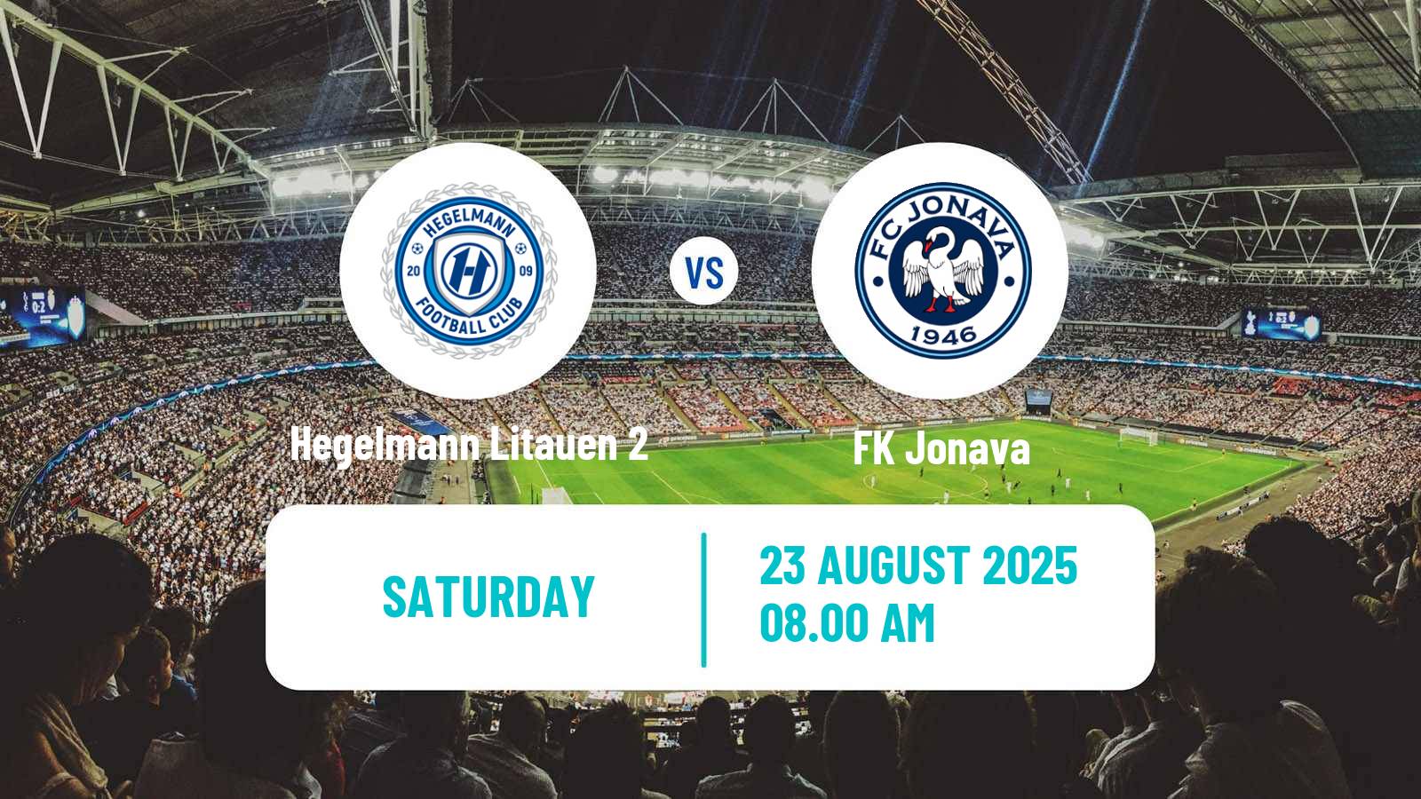Soccer Lithuanian Division 2 Hegelmann Litauen 2 - Jonava