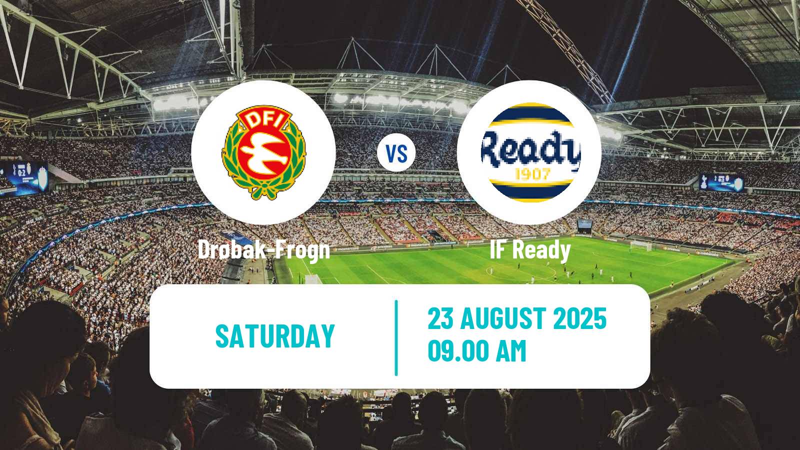 Soccer Norwegian Division 3 - Group 6 Drøbak-Frogn - Ready