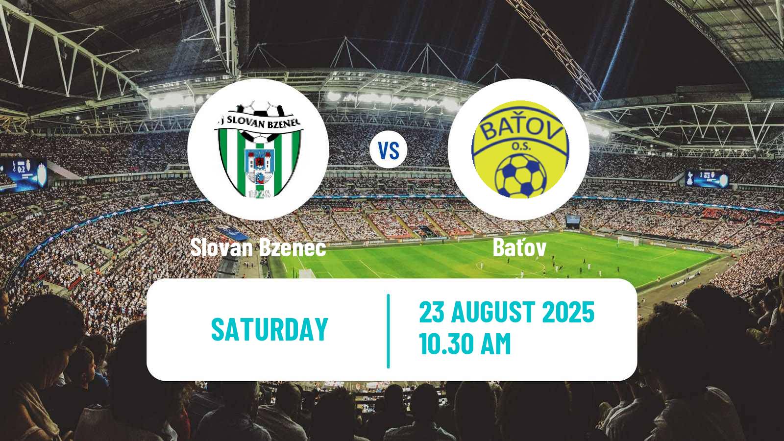 Soccer Czech Division E Slovan Bzenec - Baťov