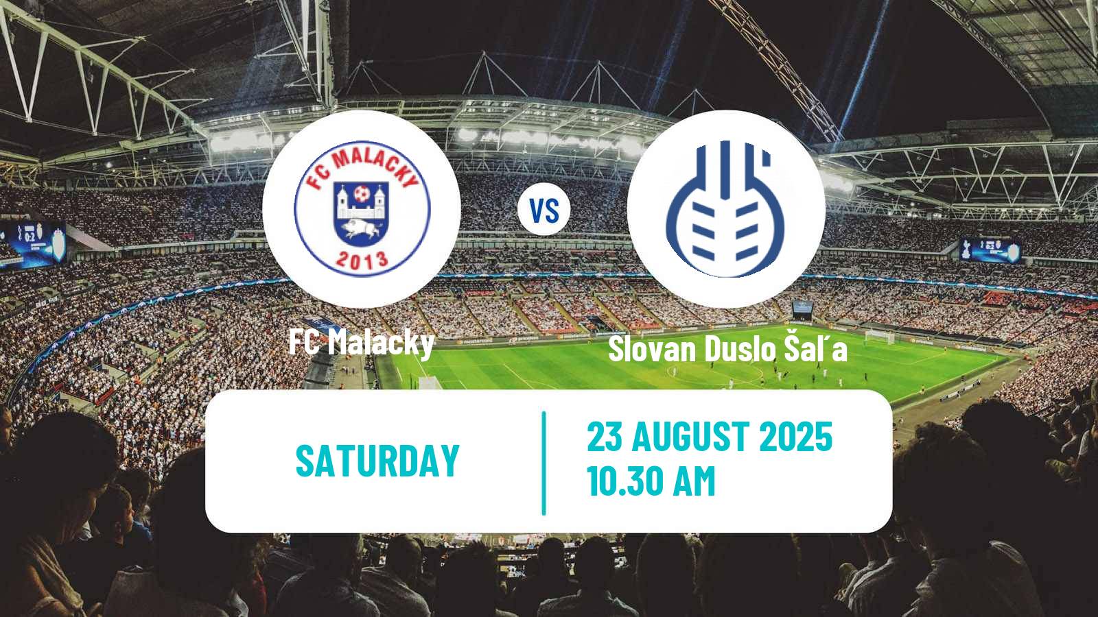 Soccer Slovak 3 Liga West Malacky - Slovan Duslo Šaľa