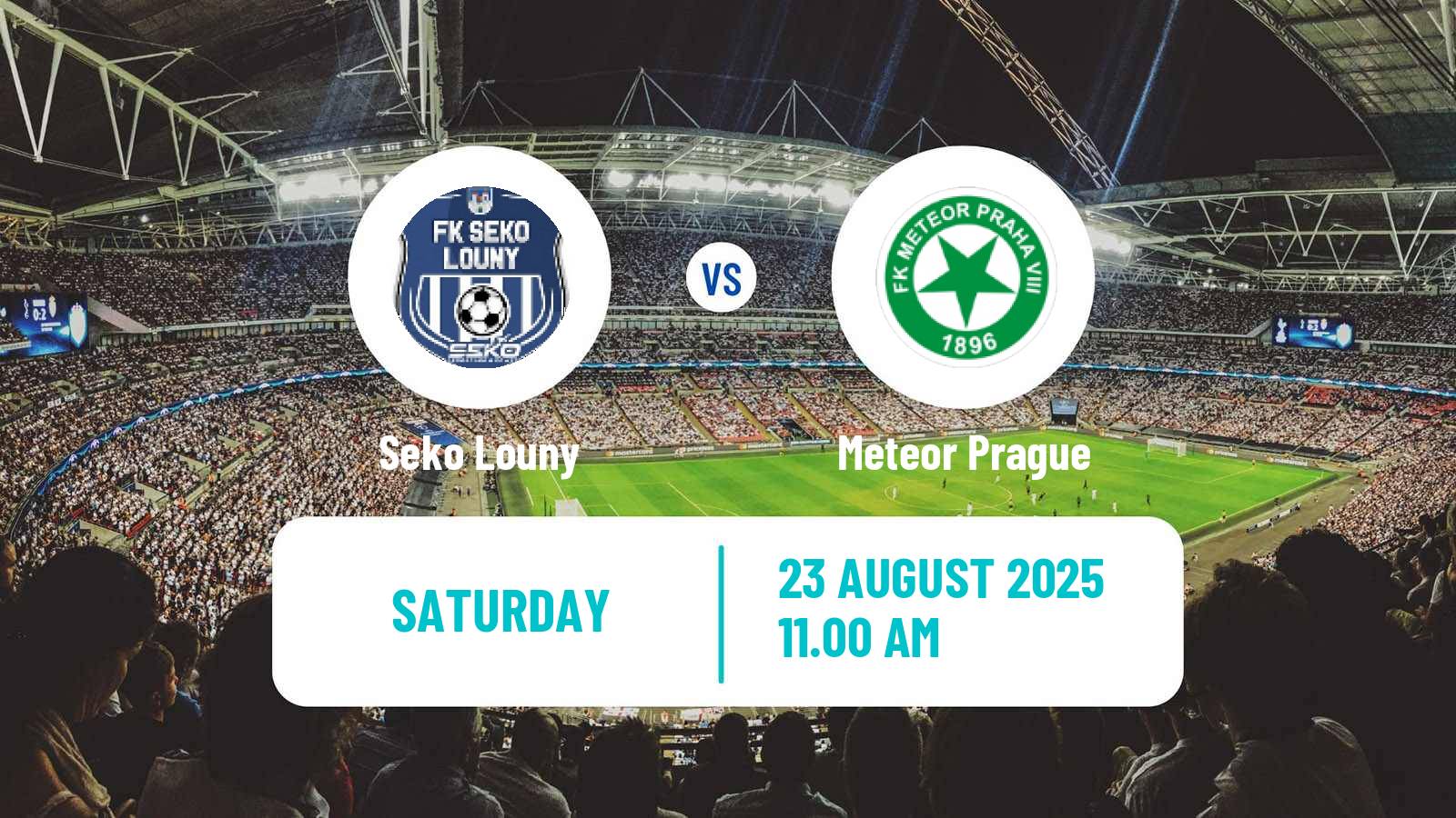 Soccer Czech Division B Seko Louny - Meteor Prague