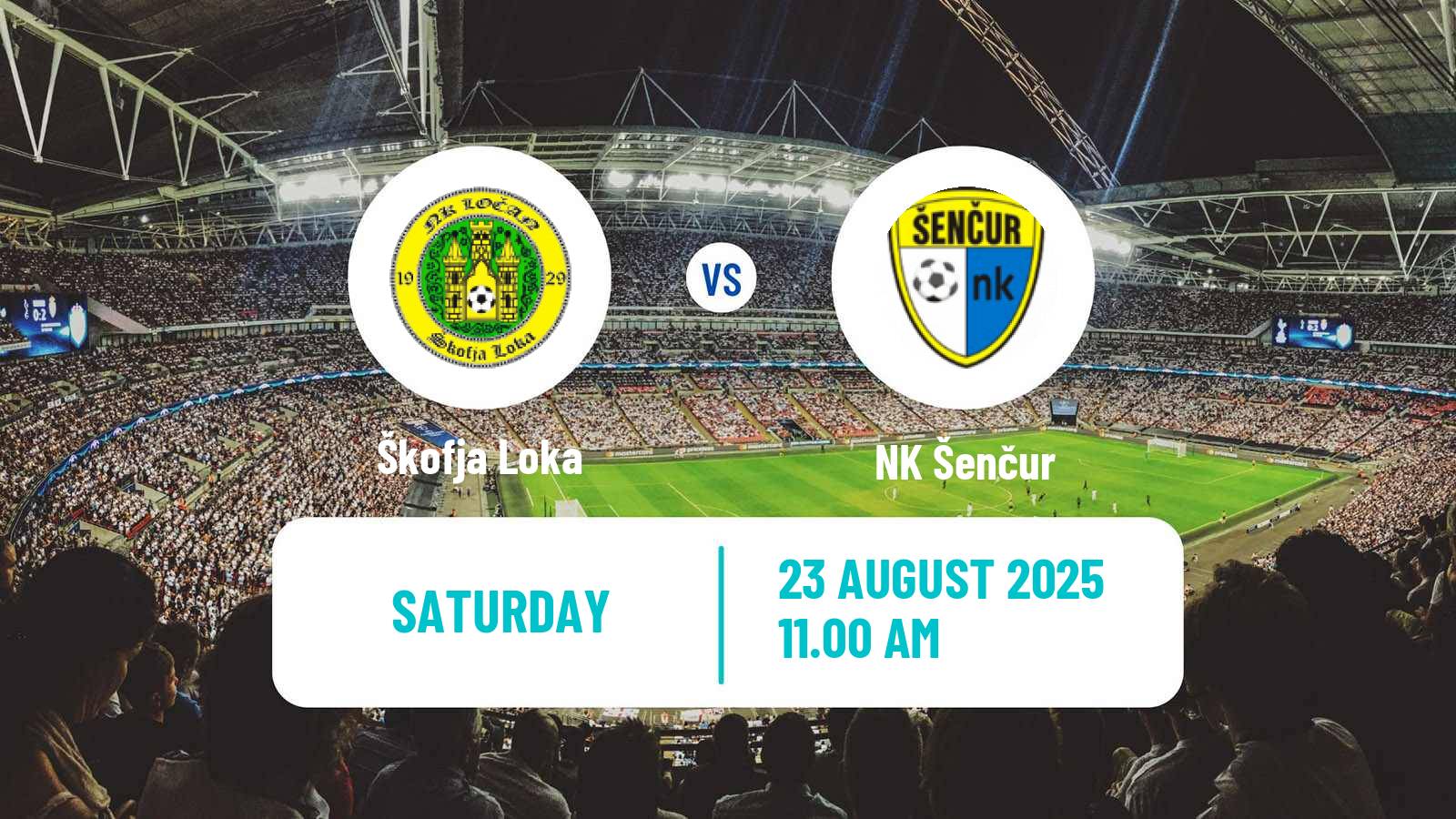 Soccer Slovenian 3 SNL West Škofja Loka - Šenčur