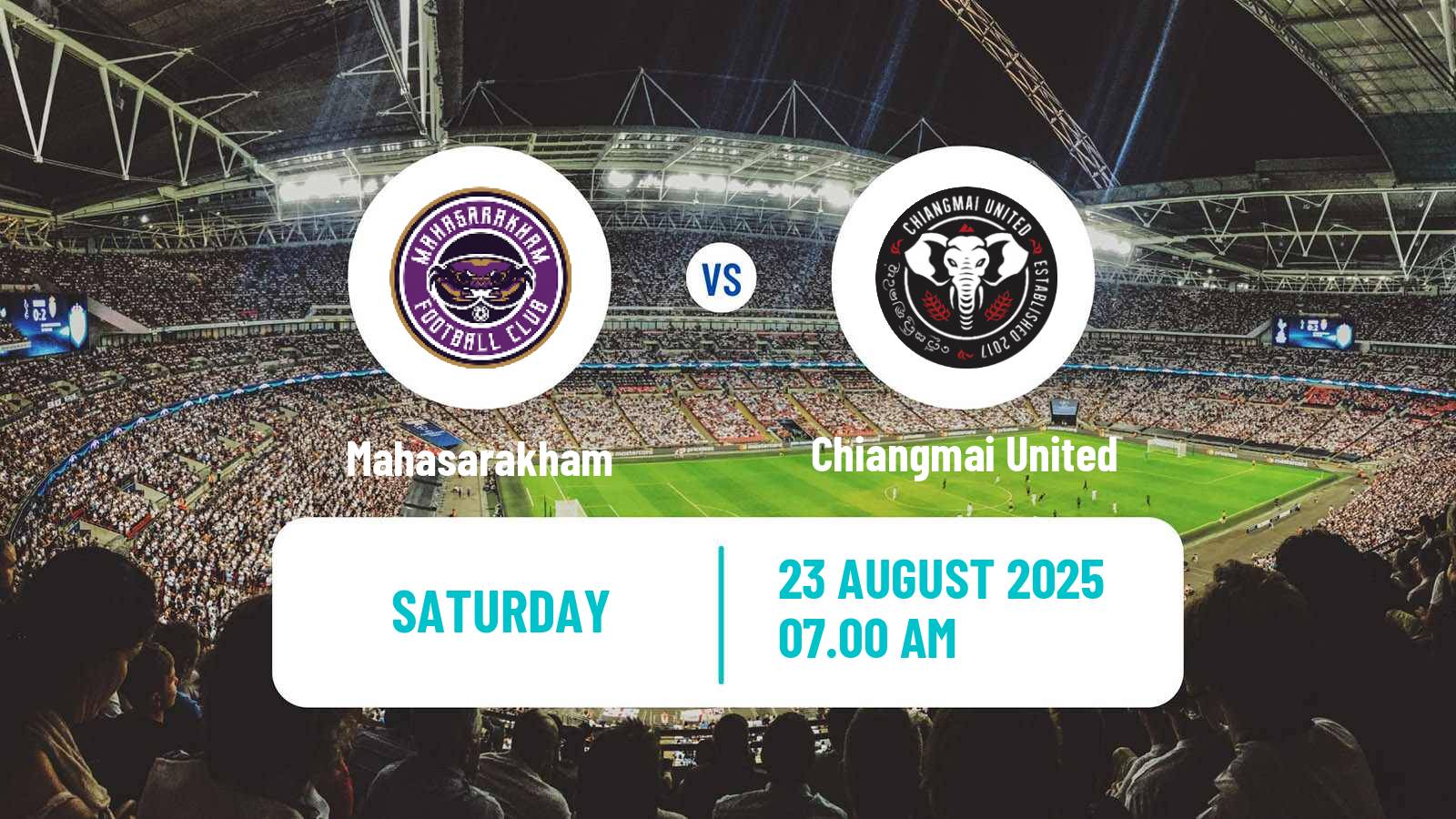 Soccer Thai League 2 Mahasarakham - Chiangmai United