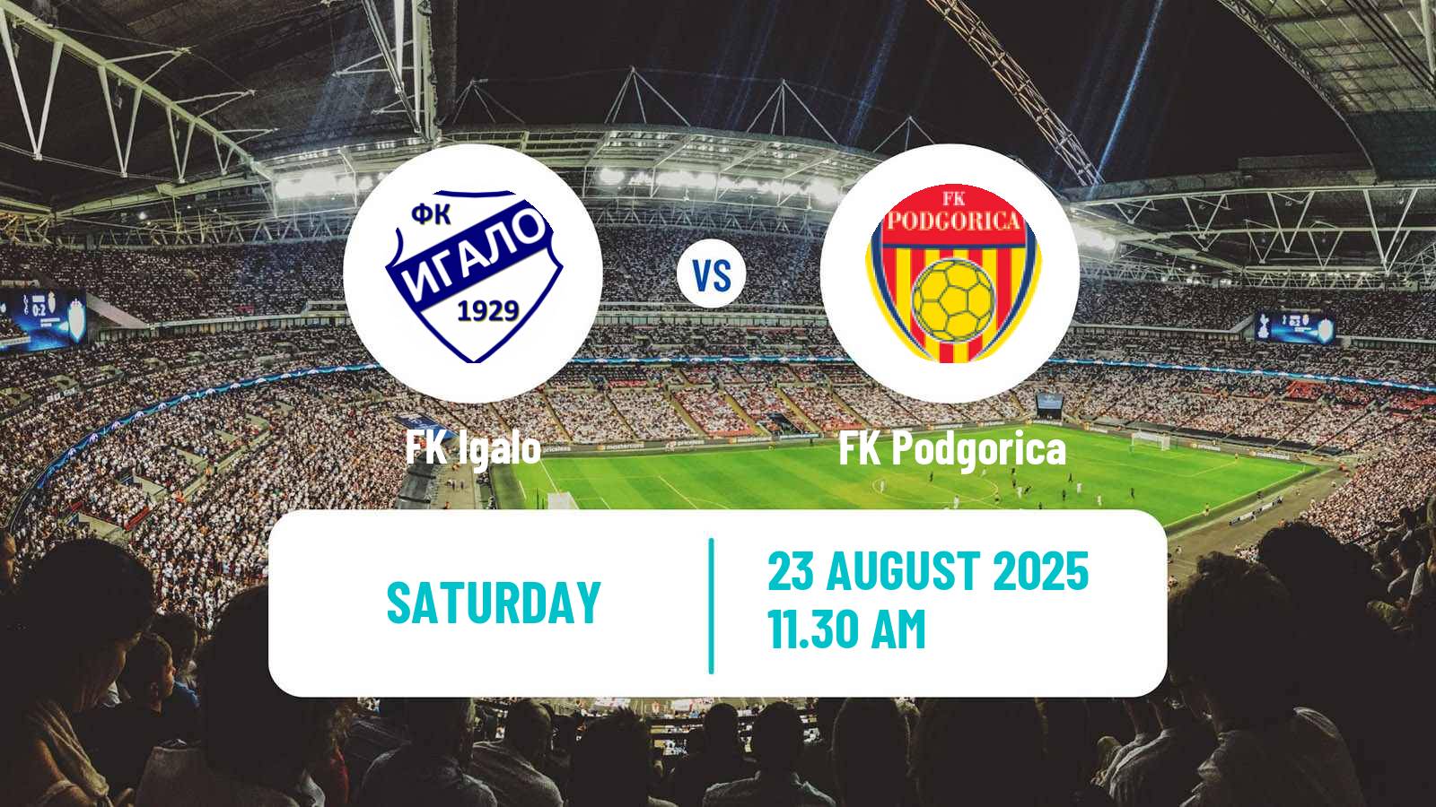 Soccer Montenegrin Druga Liga Igalo - Podgorica
