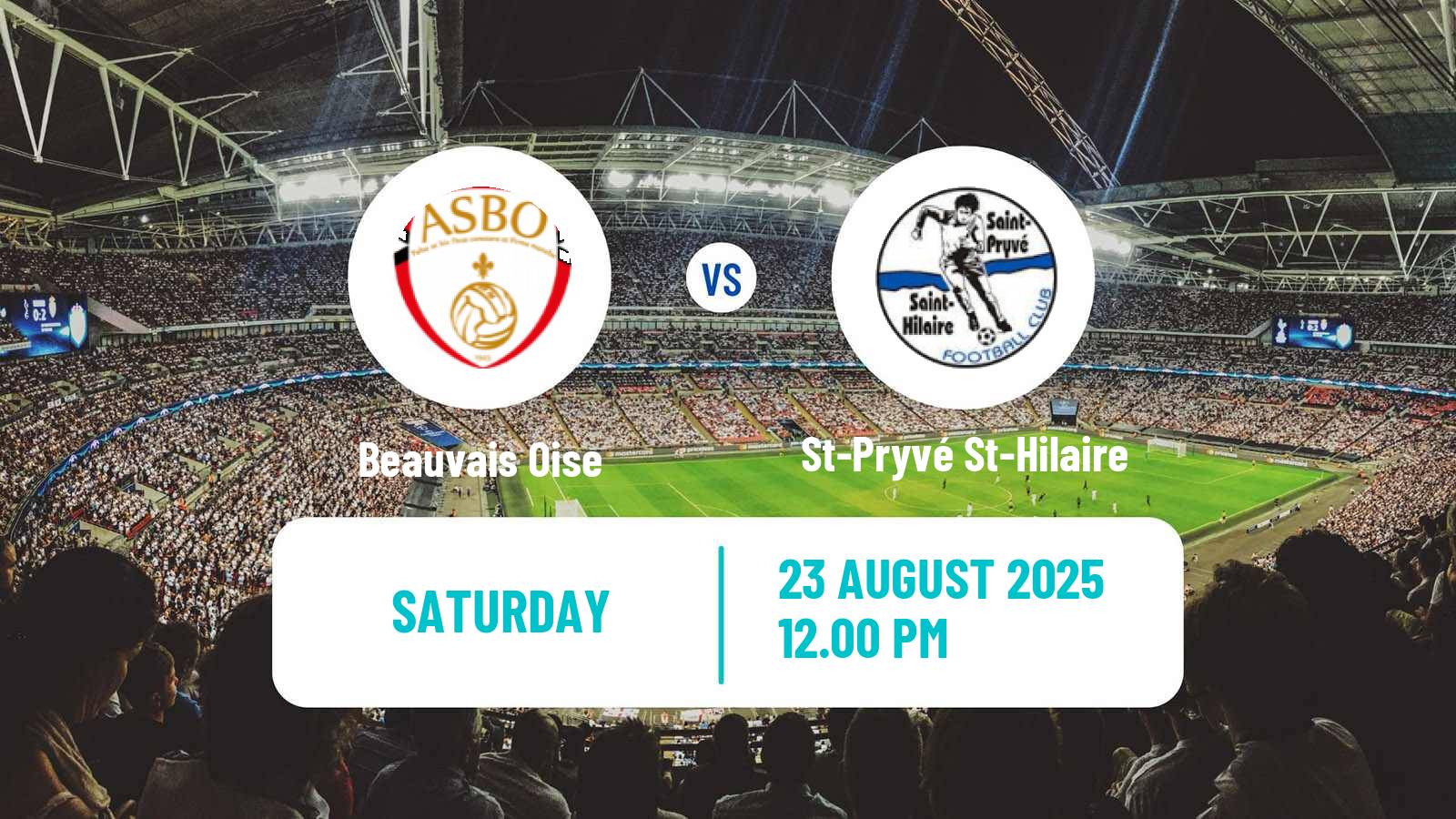 Soccer French National 2 - Group B Beauvais Oise - St-Pryvé St-Hilaire