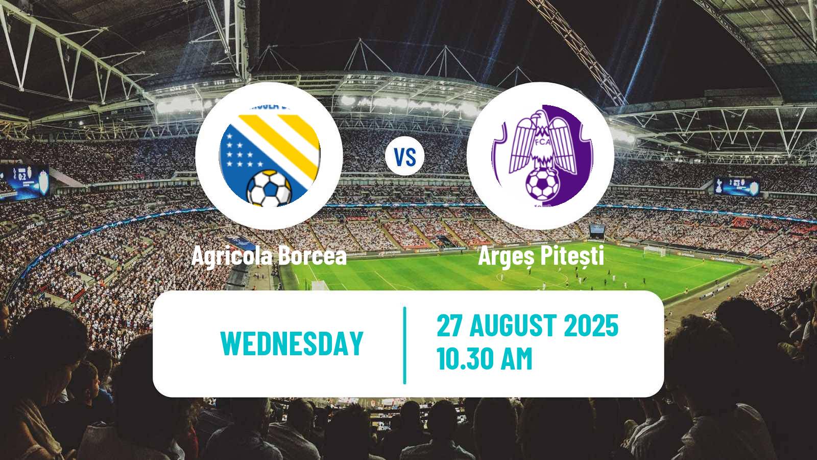 Soccer Romanian Cup Agricola Borcea - Argeș Pitești