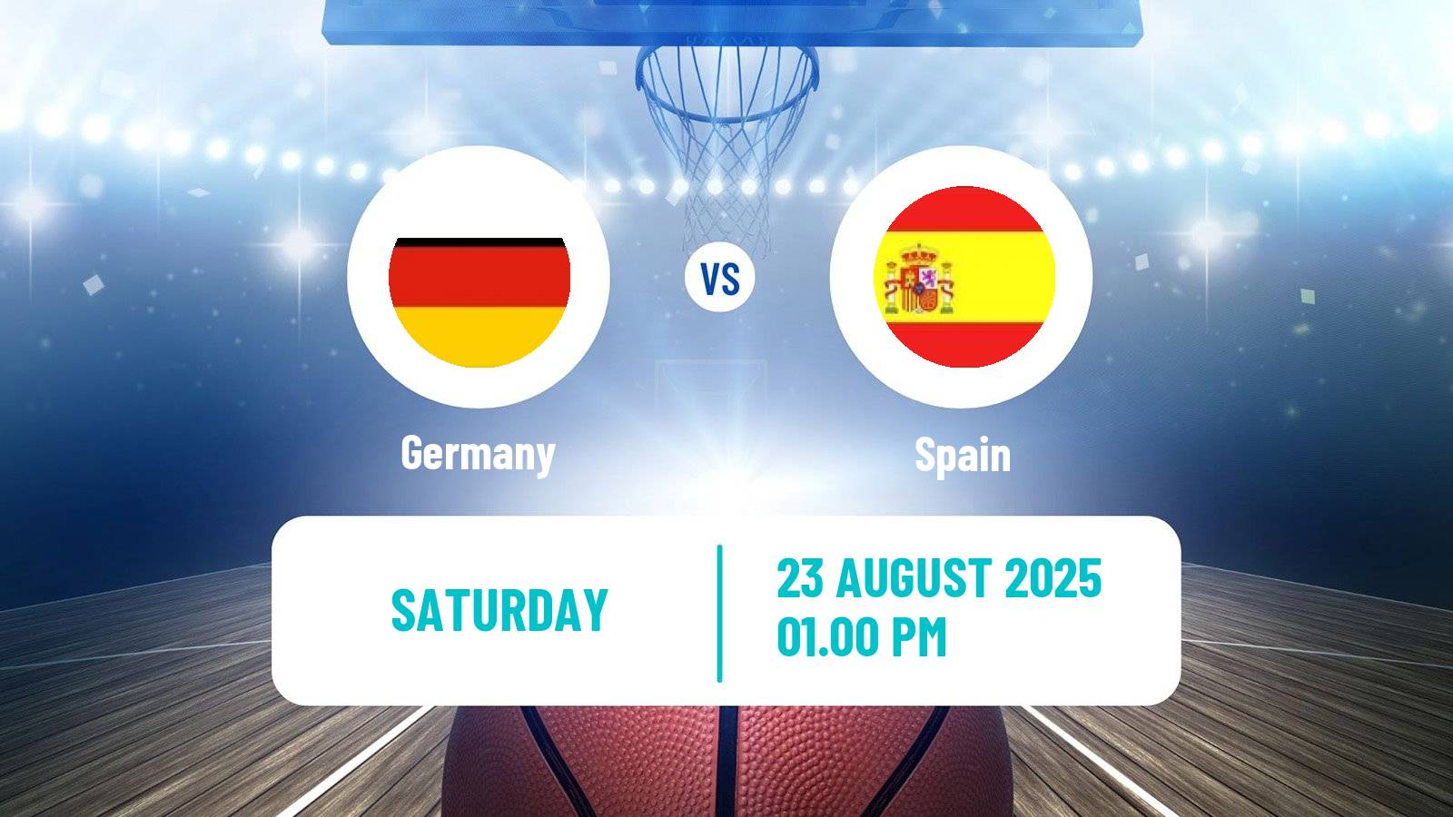 Basketball Friendly International Basketball Germany - Spain