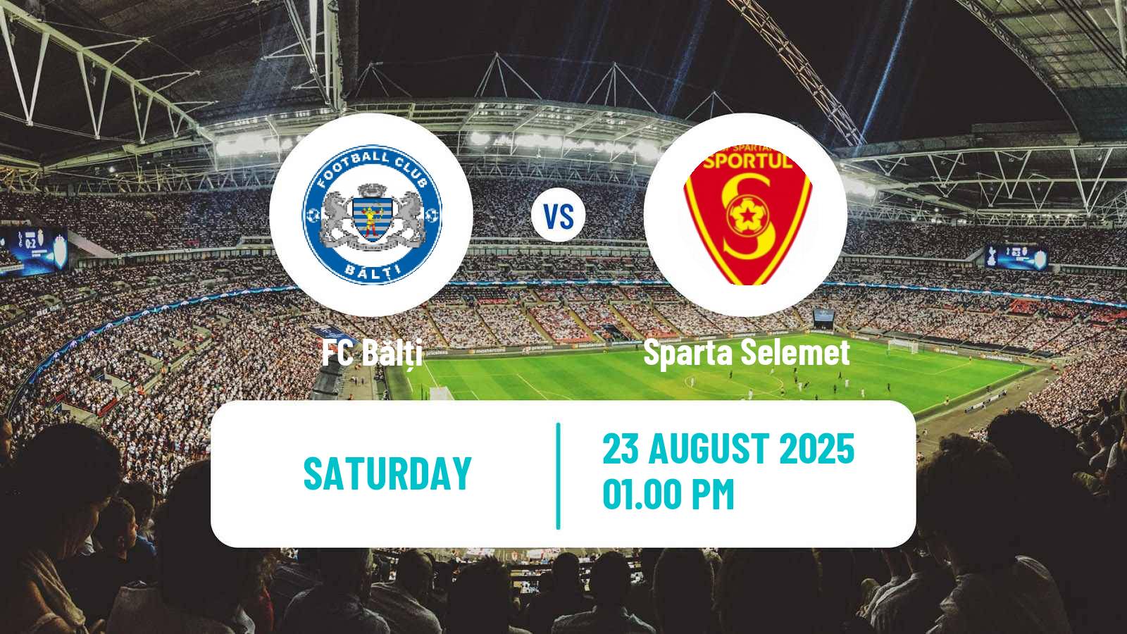 Soccer Moldovan Super Liga Bălți - Sparta Selemet