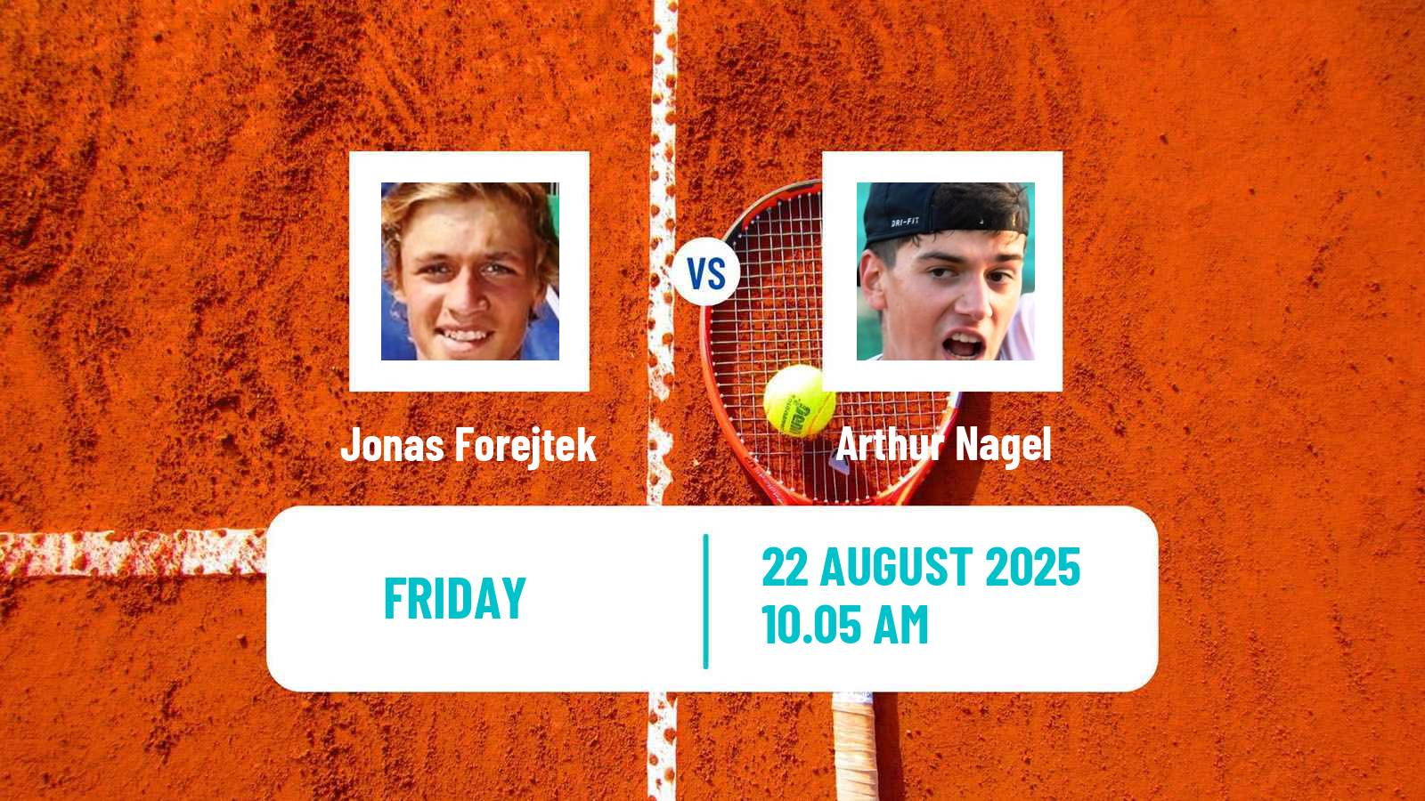 Tennis ITF M25 Ueberlingen Men Jonas Forejtek - Arthur Nagel
