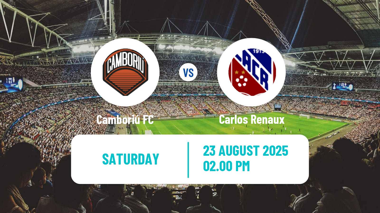 Soccer Brazilian Campeonato Catarinense 2 Camboriú - Carlos Renaux