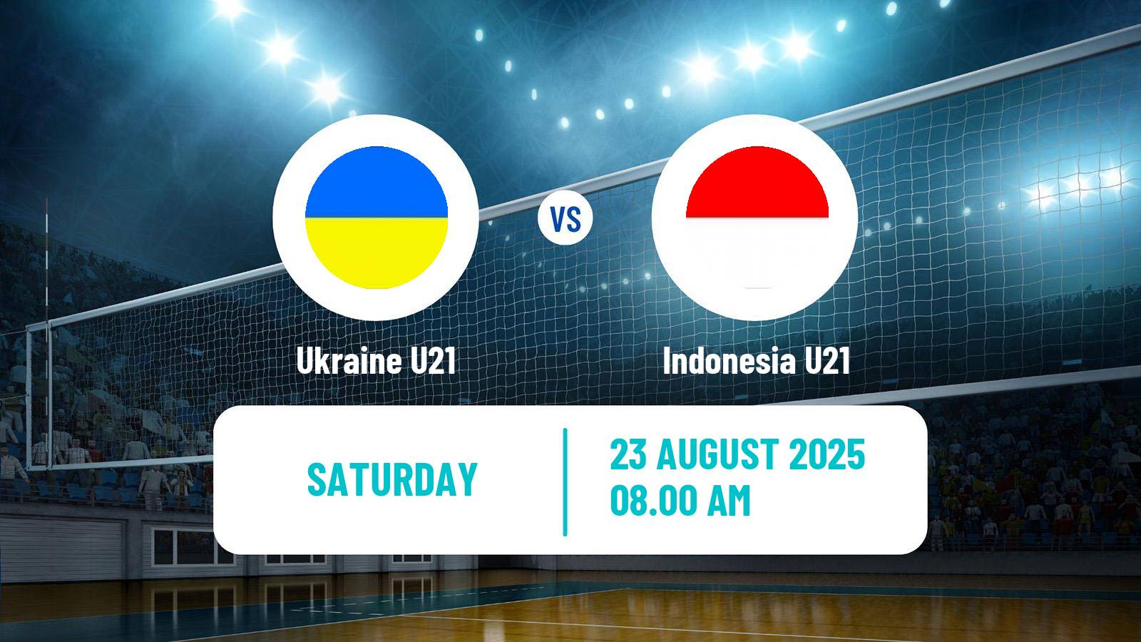 Volleyball World Championship U21 Volleyball Ukraine U21 - Indonesia U21
