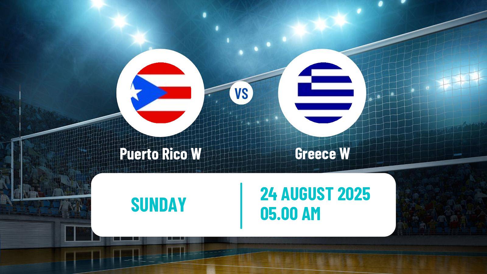 Volleyball World Championship Volleyball Women Puerto Rico W - Greece W