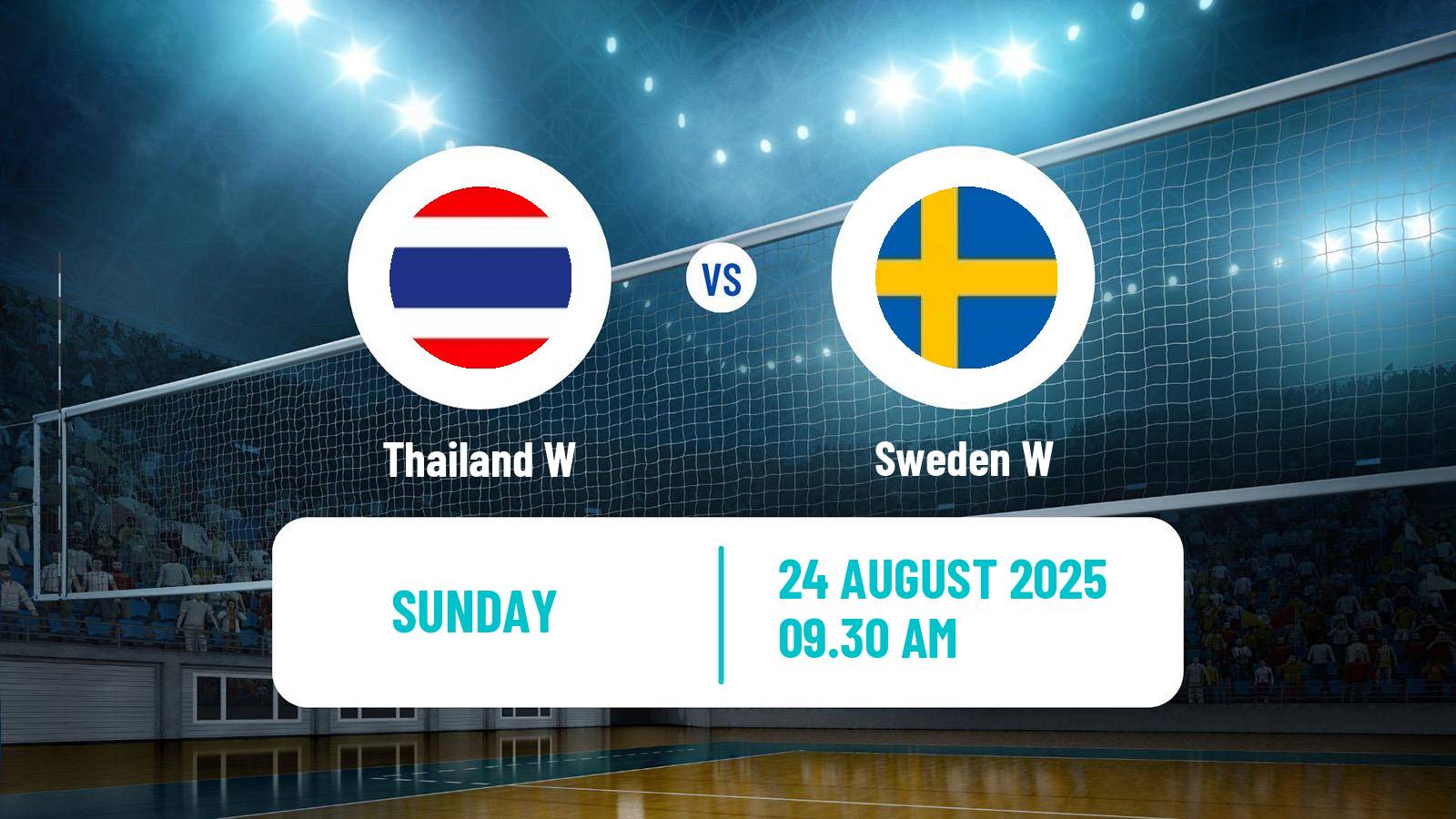 Volleyball World Championship Volleyball Women Thailand W - Sweden W